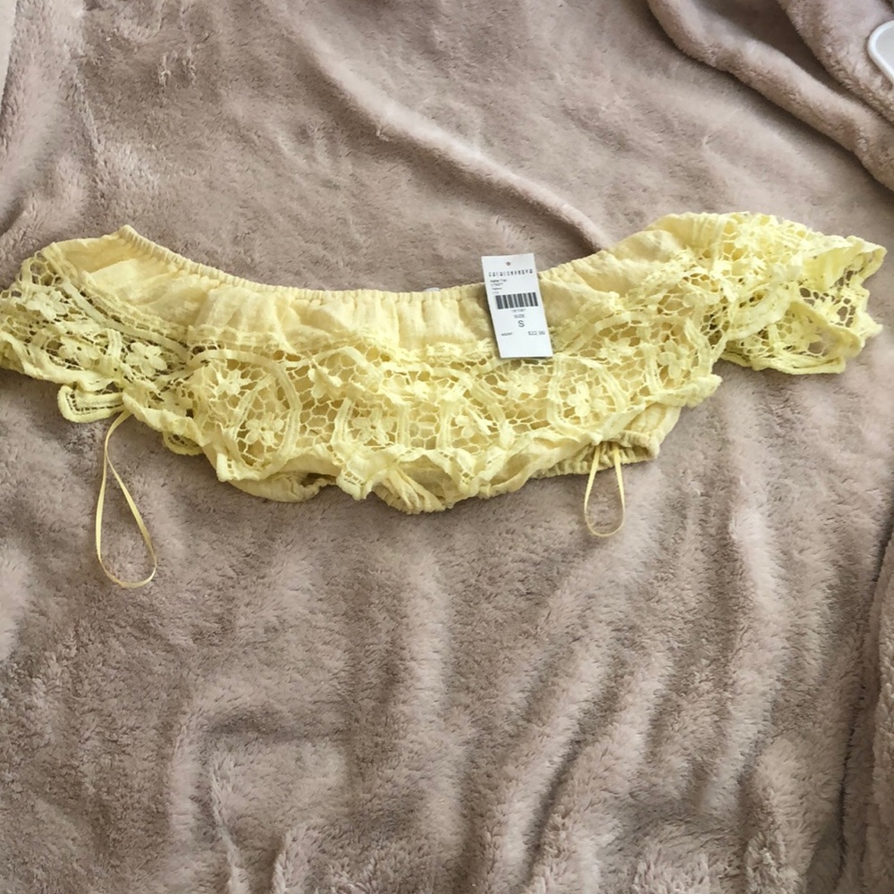 bandeau crop top